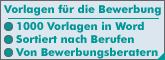 1000 Bewerbung-Vorlagen